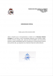 COMUNICADO OFICIAL