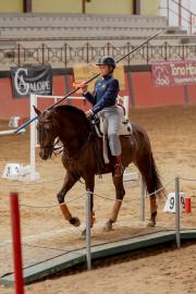 VICTORIA ESTEFANÍA HOLOM   CAMPEONA EQUITACIÓN DE TRABAJO