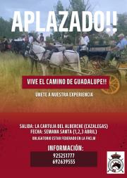 APLAZADO EL CAMINO A GUADALUPE