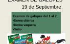 EXÁMENES DE GALOPES  